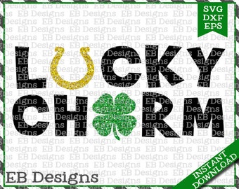 Lucky Charm St Patrick's Day Cut File (SVG, EPS and DXF)