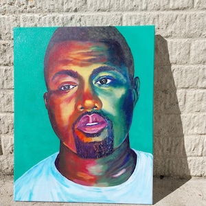 Colorfully : 16x20 Acrylic Painting on Canvas