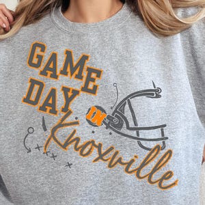 Game Day sweatshsirt, Tennessee Vols sweatshirt, Rocky Top shirt, Tennessee football sweatshirt, TN Vols, TN Volunteers