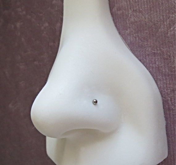 316L Surgical Steel Ball Nose Stud, Classic Everyday Piercing Jewelry