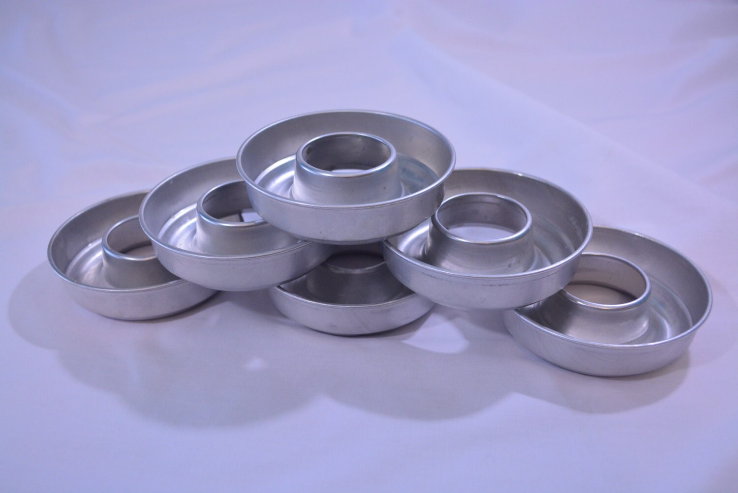 6 Aluminum Mini Bundt Cake Tins Mini Holiday Baking Tins Etsy