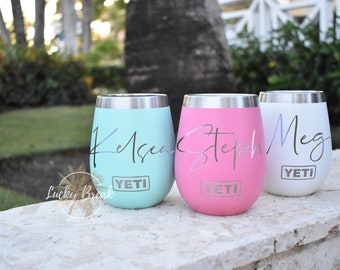 Personalized Wine Tumbler For Fun In The Sun! ☀️