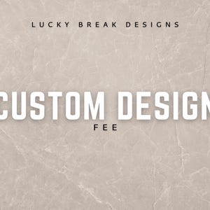 Custom Design Fee – Artwork Touch-Up & Redesign Service (Add-On Only)