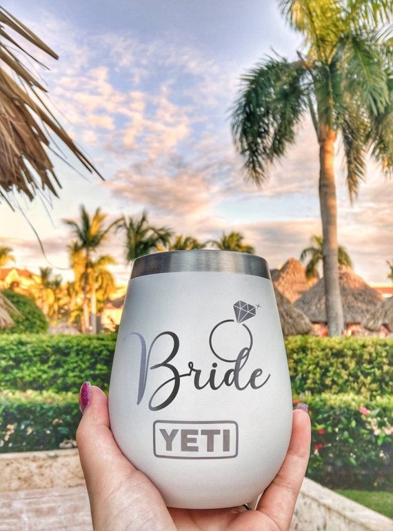 Personalized YETI Rambler Wine Cup - Duracoat