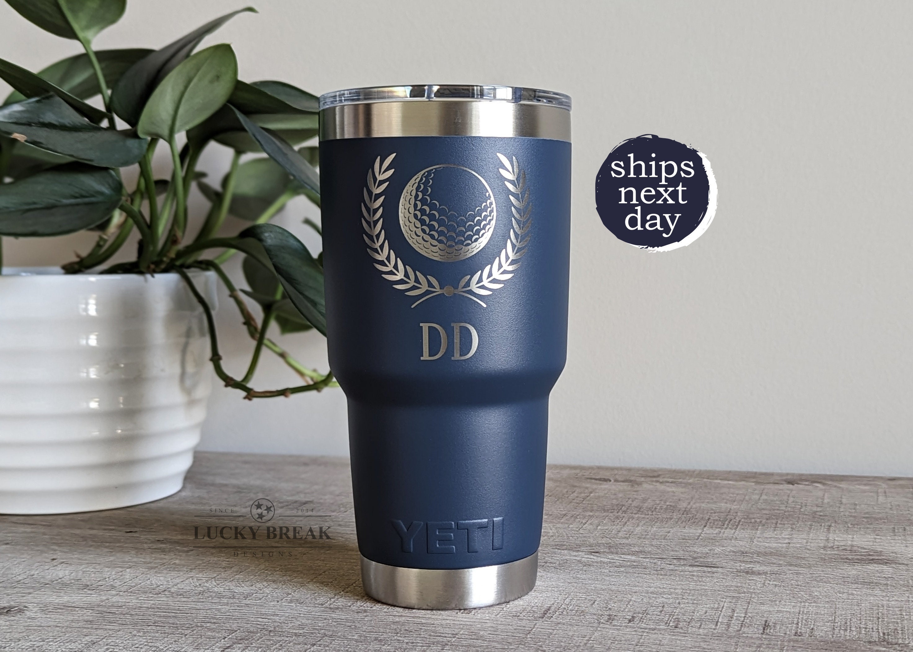 Personalized Custom Engraved YETI® 16oz Pint Tumbler Birthday Gift