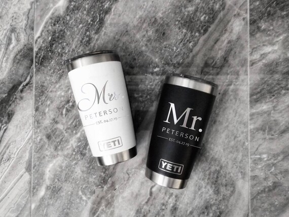 mr and mrs yeti cups