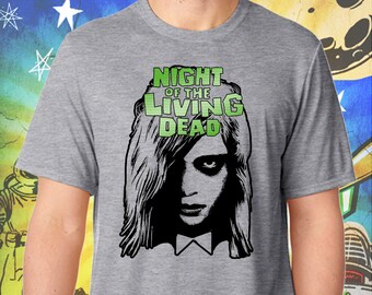 Night of the Living Dead / Men's Zombie Gray Performance T-Shirt