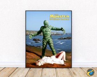 Monster of Piedras Blancas Poster - Digital Download