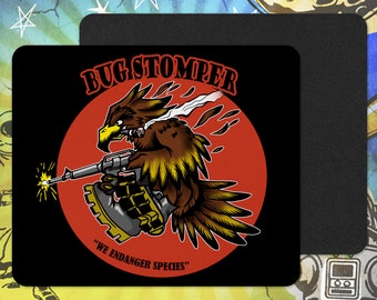 Aliens / Bugstomper / Drop Ship Nose Art / Mouse Pad