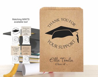 Personalized Graduation Mints & Favor Bags, Class of 2024