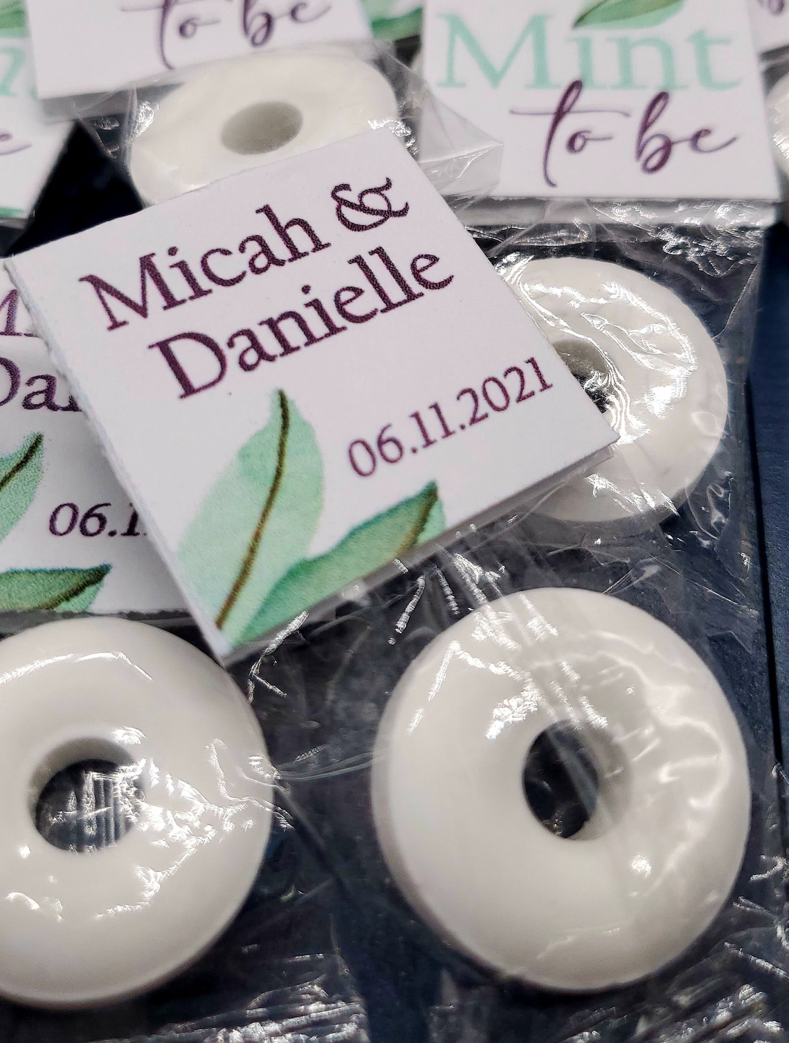 25 Mint to be Wedding Mints Custom Mints Goodie Bags Etsy