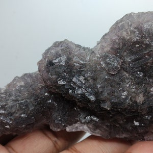 Unique Purple Fluorite Crystal Cluster!