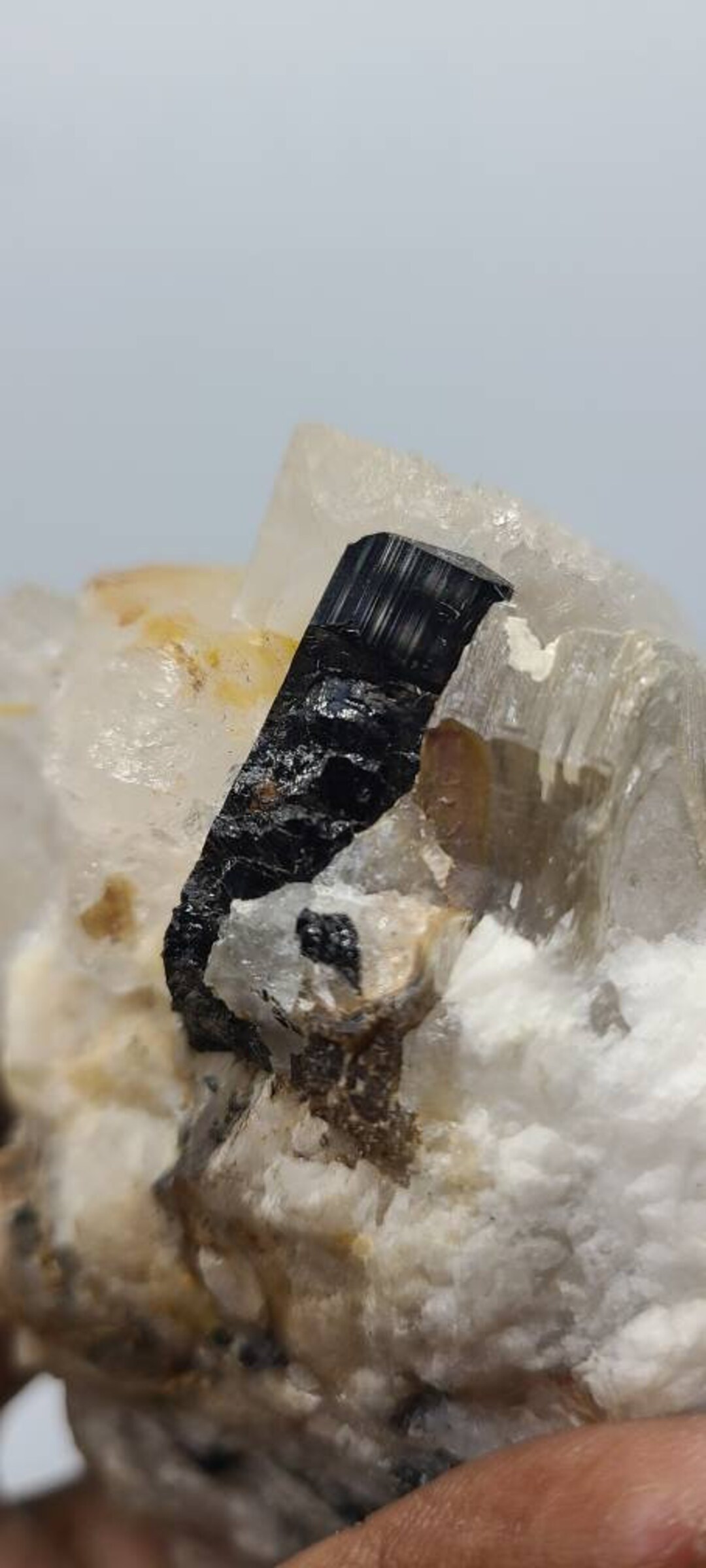 ブラックトルマリン入りクォーツクリスタル！ - Etsy 日本