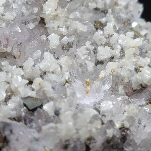 Amazing Quartz Cluster with Chalcopyrite and dolomite!