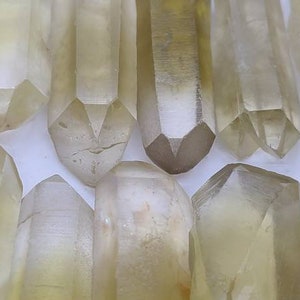 WOW Rare Natraul Terminated Clean AAA Citrine Quartz Points