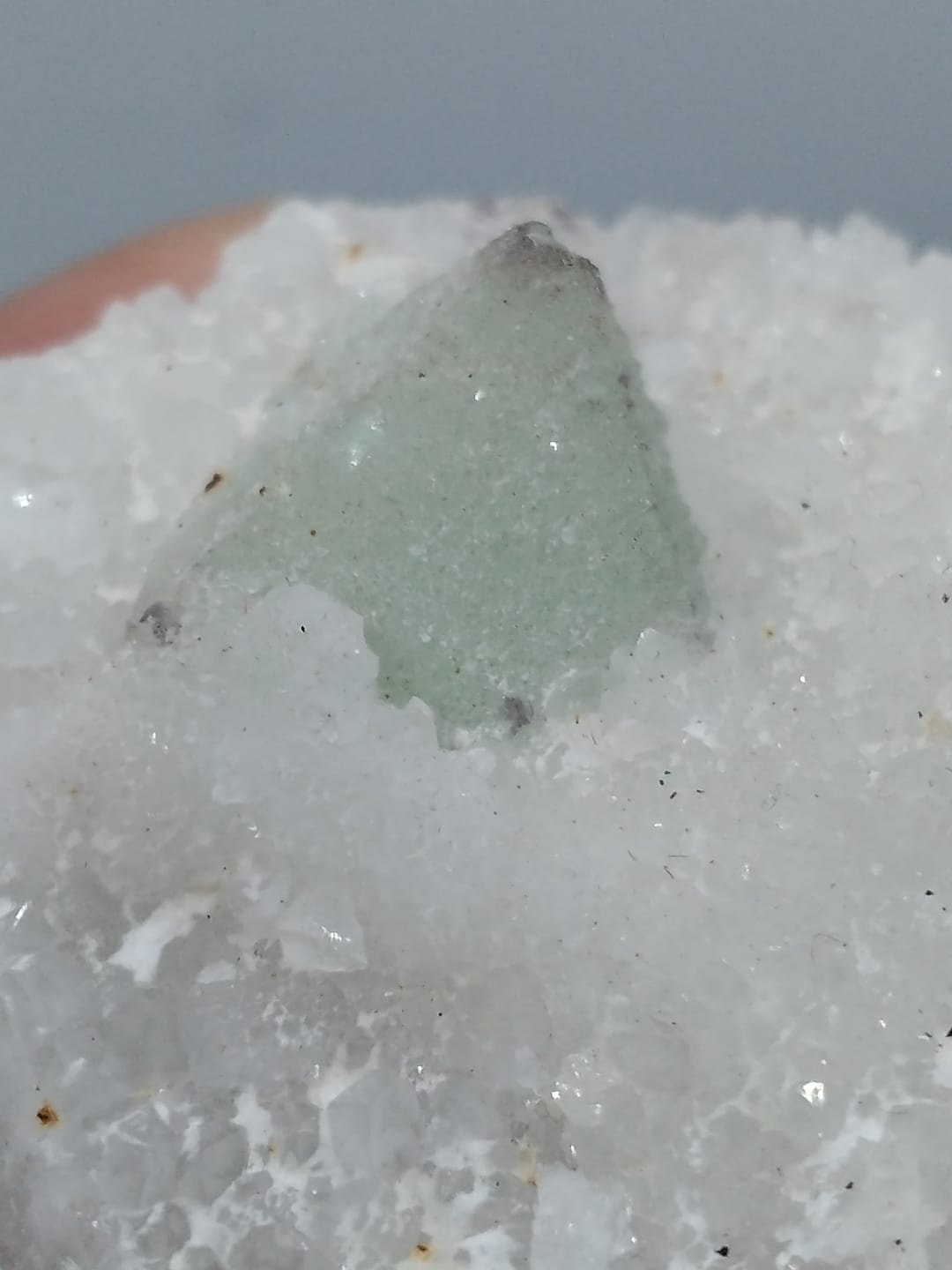 石英上の蛍石 石英マトリックス上の蛍石結晶 - Etsy 日本