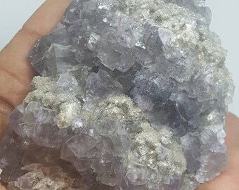 Green/purple/fluorite rough/Fluorite cluster/rock and mineral/cubic/rainbow fluorite/crystal collection/Druze/druzy/smokey quartz/bicolor