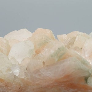 Apophyllite and stilbite Crystal Cluster image 2