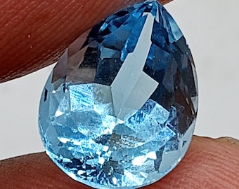 Brazilian Blue Topaz Gemstone!