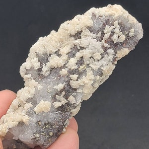 Amazing Quartz Cluster with Chalcopyrite and dolomite!