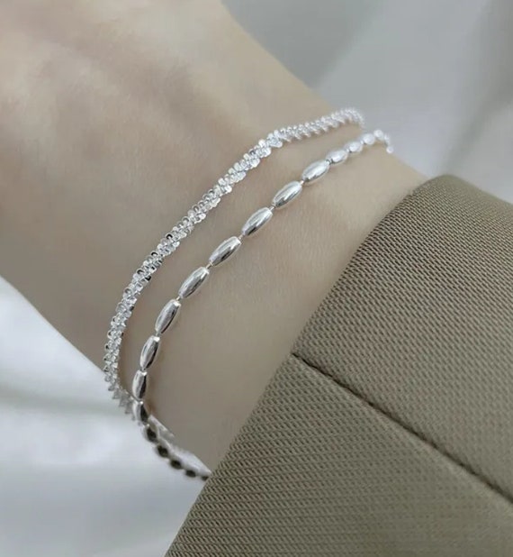 Double Strand Silver Bracelet! - image 1