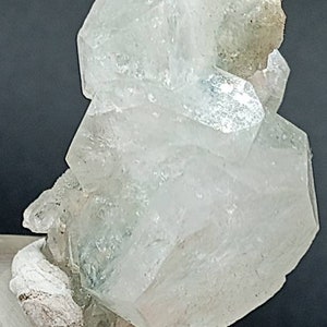 Uau, Apofilita Indiana com Stillbite e Cluster de Cristal de Quartzo!