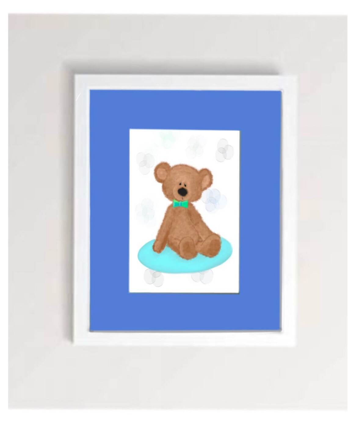 Teddy Bear Print Teddy Bear Nursery Baby Bear Nursery Etsy