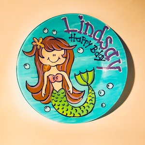 Happy Birthday Plate | Personalized Birthday plate | personalized plate