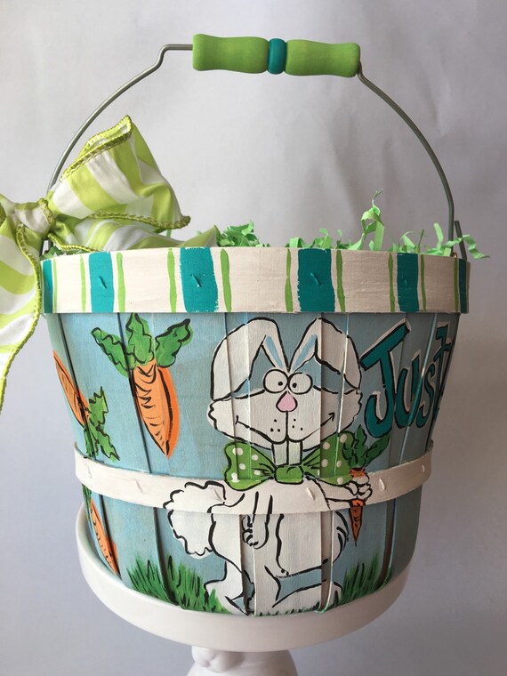 Easter Basket Easter egg basket boy easter basket easter Etsy