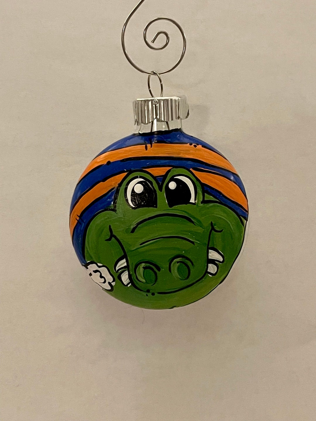 Florida Gator Christmas Ornament Etsy