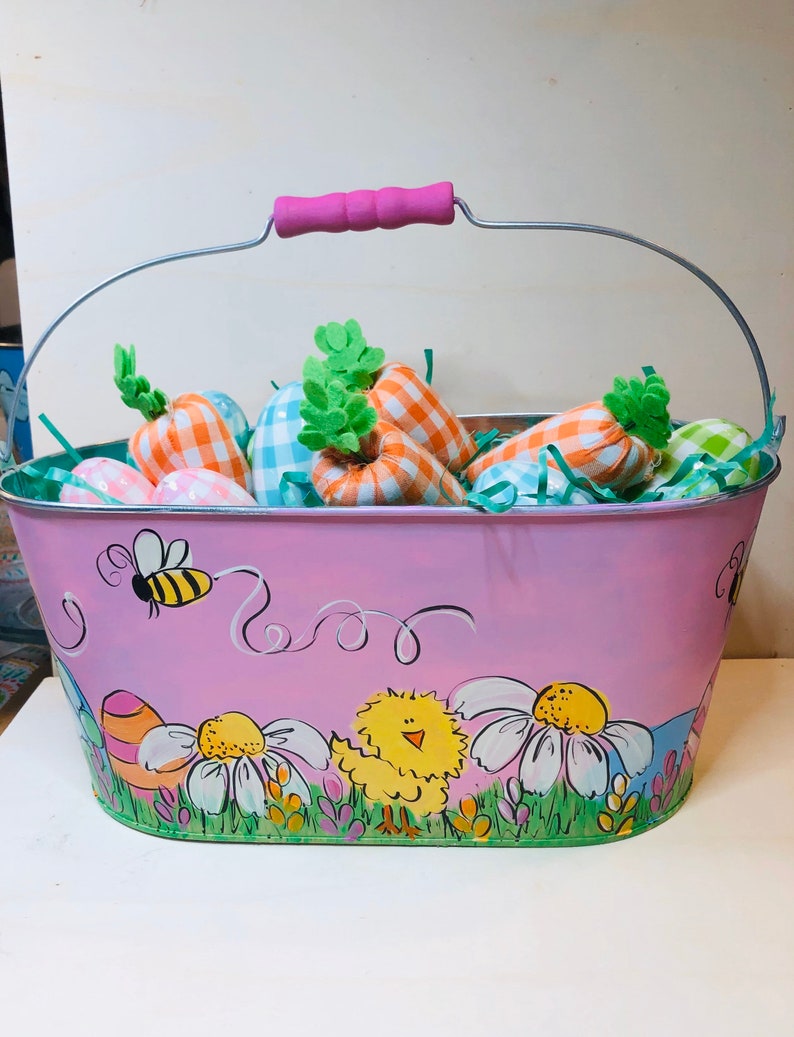 Personalized Easter Basket Girl Easter Basket Easter Etsy