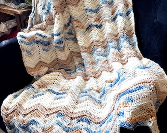 Ocean Waves Afghan
