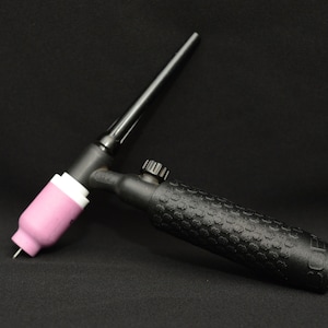 Custom TIG Torch Handle Barrel Shape 1.4&quot; Diameter (No finger grips)