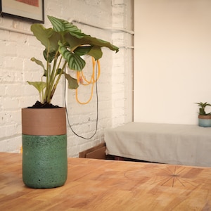 Flower pot, flower vase, indoor plant, outdoor plant, ceramics image 1