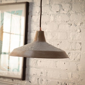 BARN SHADE, pendent lamp, Ryan Bryant, lighting, modern, mid century, mid century modern, with 12' cord.
