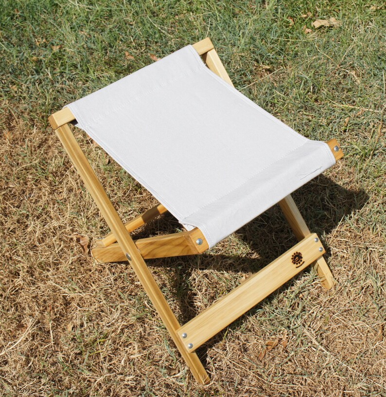 Tan Folding Stool Etsy