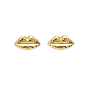 Earrings Small Gold Kisses