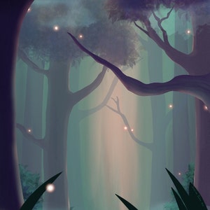 Mobile Wallpaper Foresta Incantata