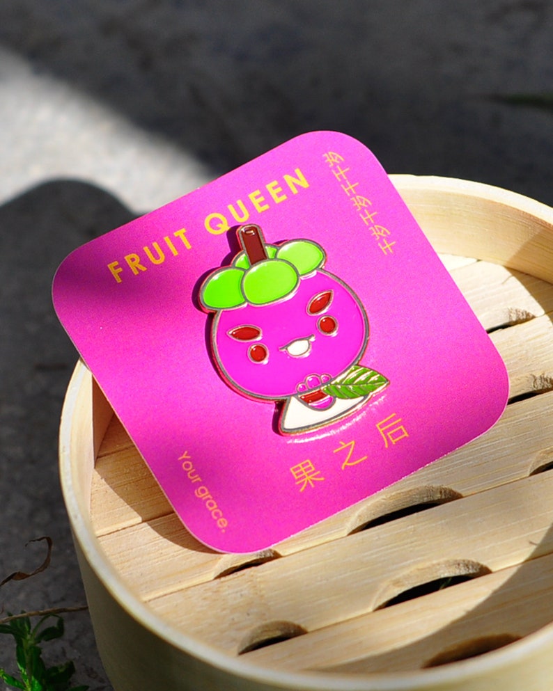 Durian Series Enamel Pin, Tropical Fruit, Durian Charm, Fruit Enamel ...