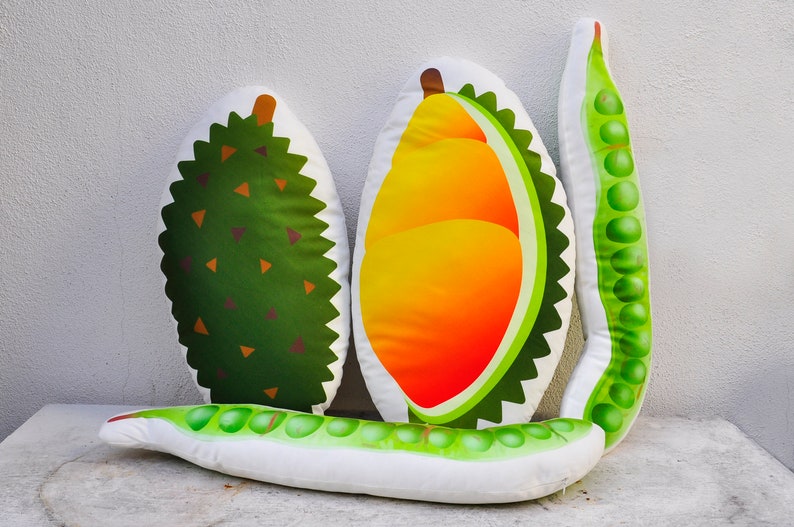 Big Edamame Plush Stuffed Vegetable Soft Pillow Original Etsy