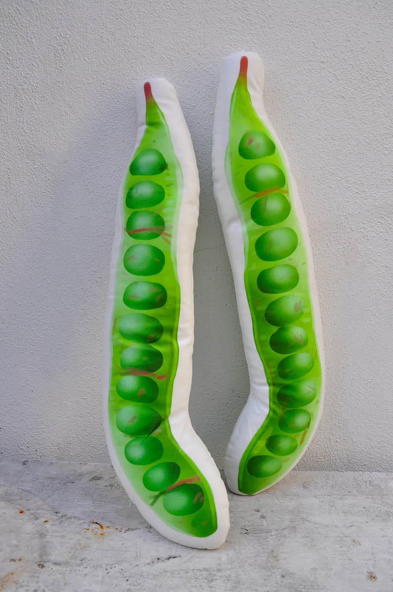 Big Edamame Plush Stuffed Vegetable Soft Pillow Original Etsy