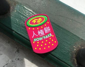 Asian Ointment Embroidery Patch | Pin | Iron On | Funny Patch with Puns