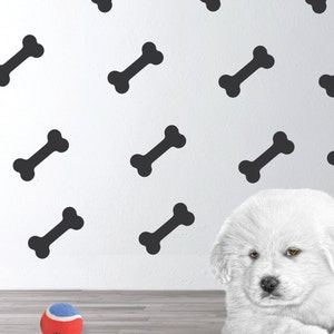 Dog bone wall decal, Bone wall decals, Dog bone stickers, Dog bones Pattern