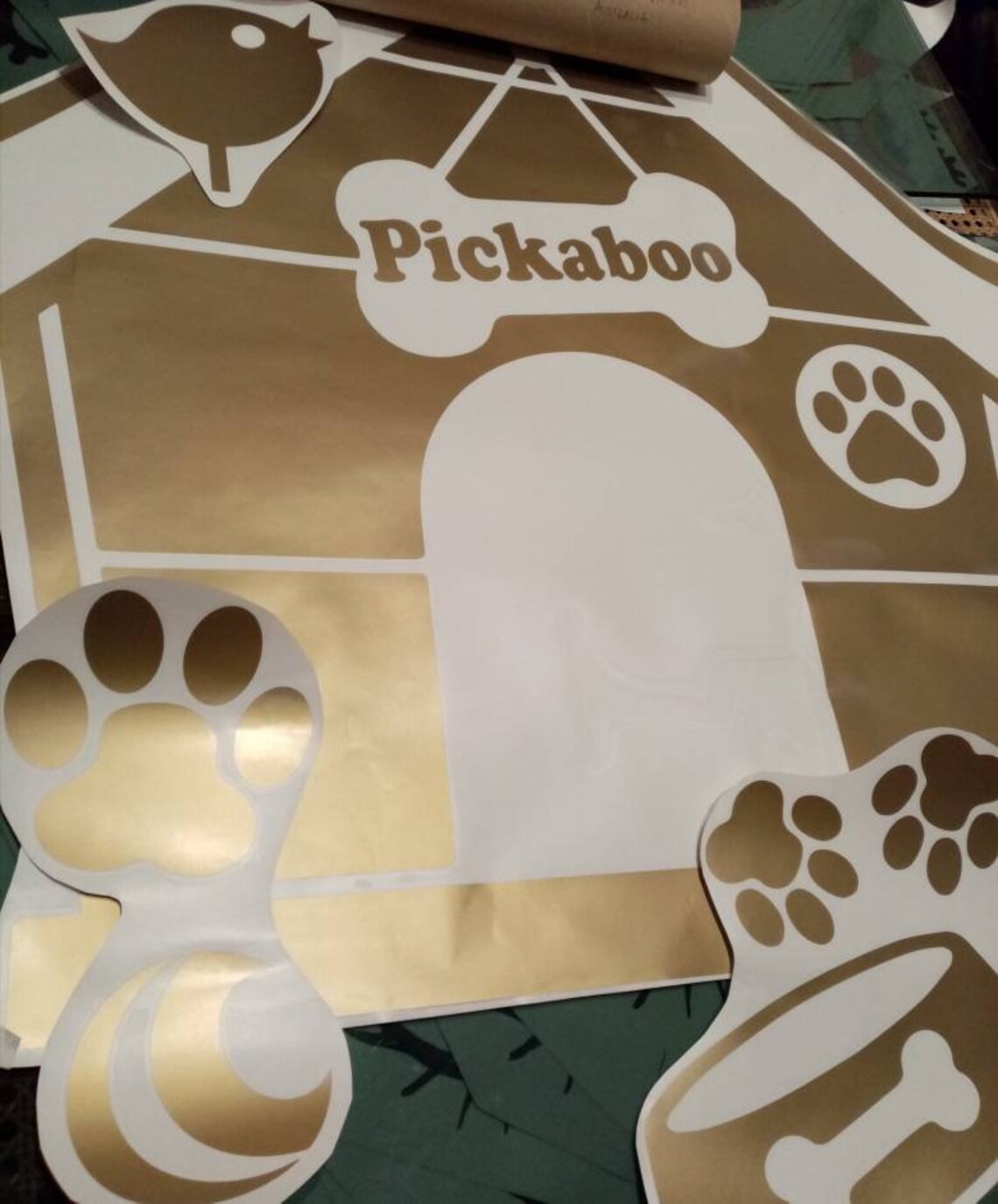 Dog House Decal Dog House Wall Decal Puppy House Wall Etsy