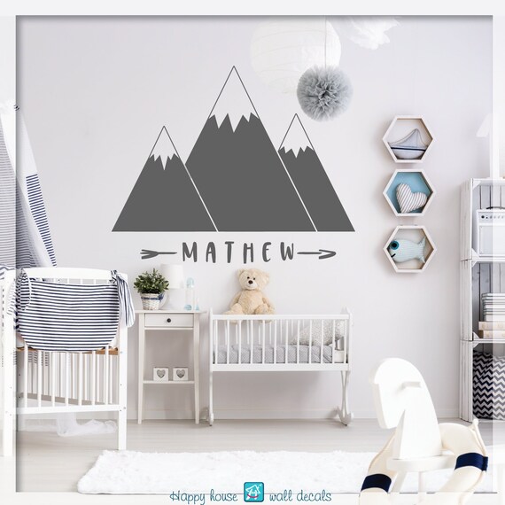 mountain decor nursery