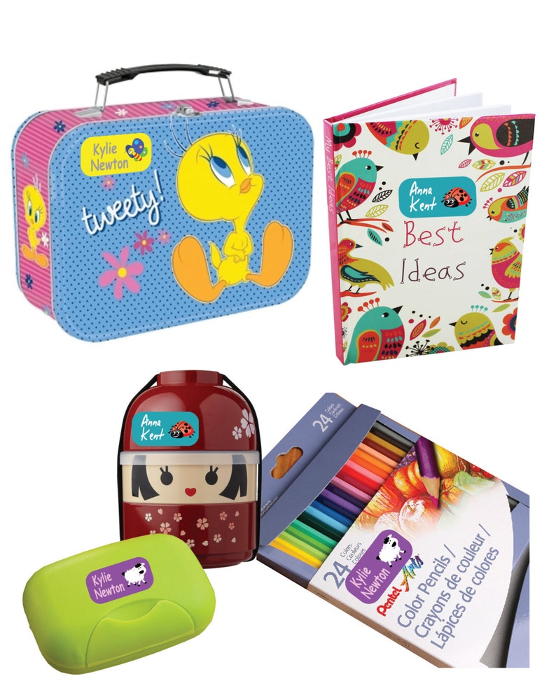 Daycare Labels Kids labels Personalized name stickers 120 Etsy