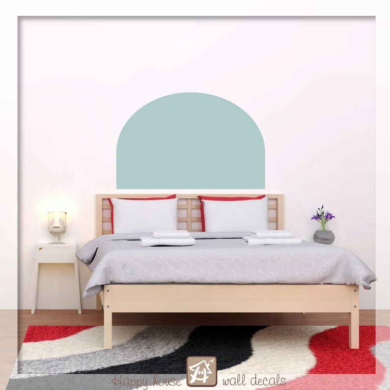 Boho Arch Wall Decal Arch Wall Sticker Modern Geometric Etsy