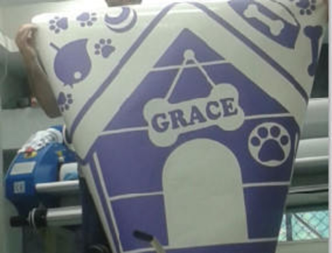 Dog House Decal Dog House Wall Decal Puppy House Wall Etsy