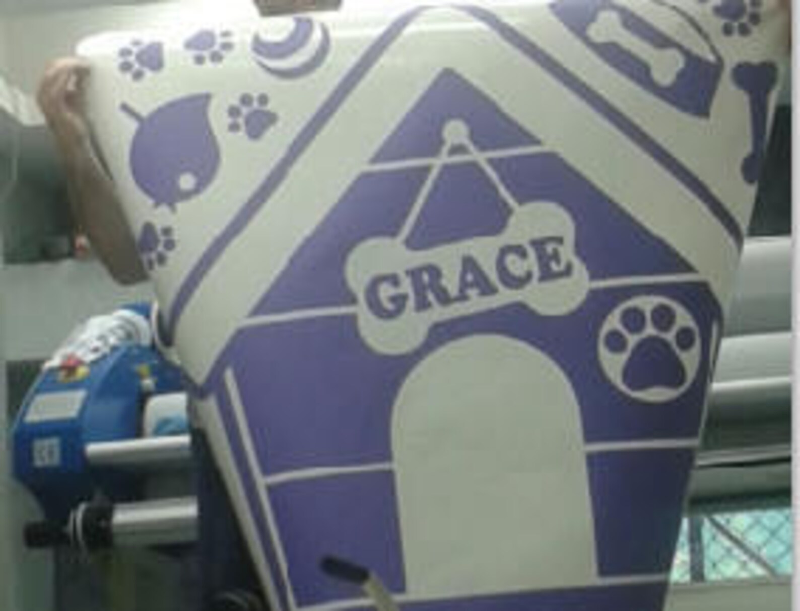 Dog House Decal Dog House Wall Decal Puppy House Wall Etsy