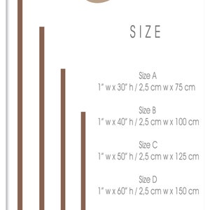 Stripe Wall Decals, Abstract Lines Wall Decor, 1 Inch Line Wall ...